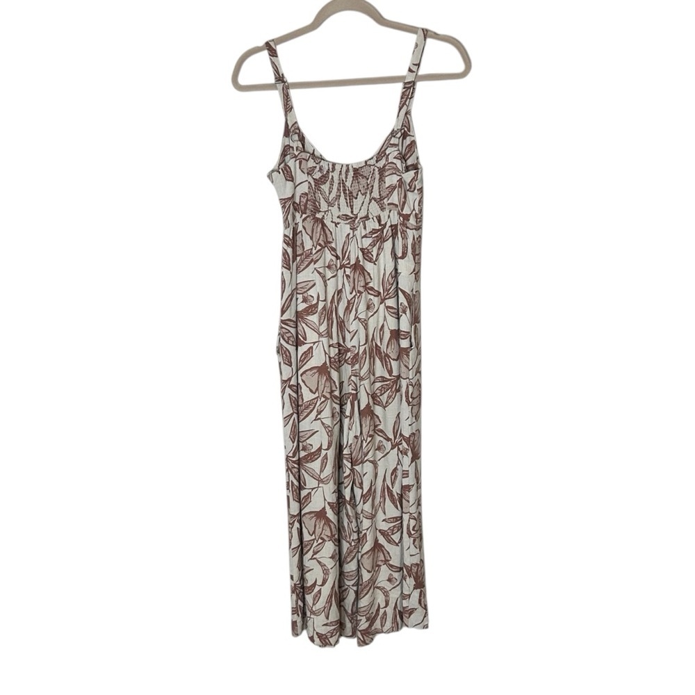 Gentle Fawn Tropez Jumpsuit- Neutral Palm Linen Blend- Size XS - Picture 5 of 14